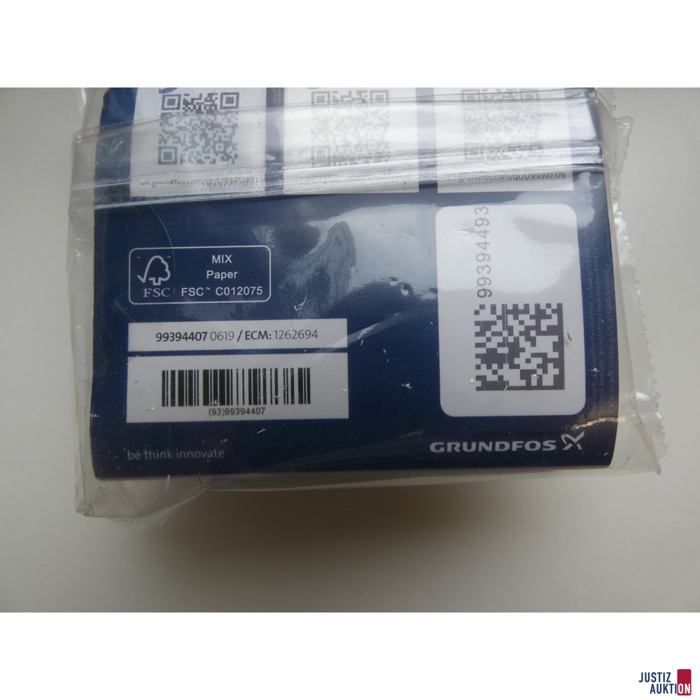 zwei Alpha Stecker Grundfos