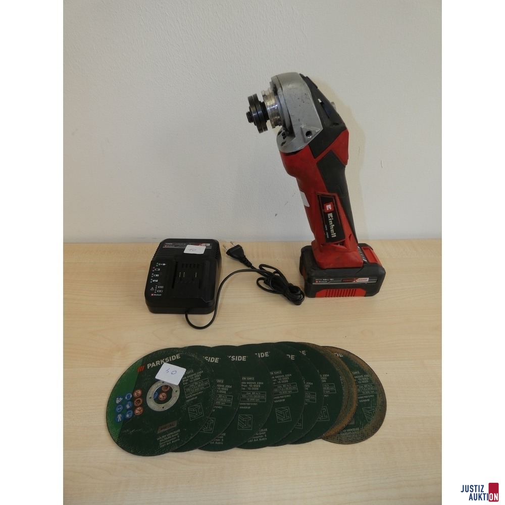 Akku-Winkelschleifer Einhell TE-AG 18&sol;115 Li