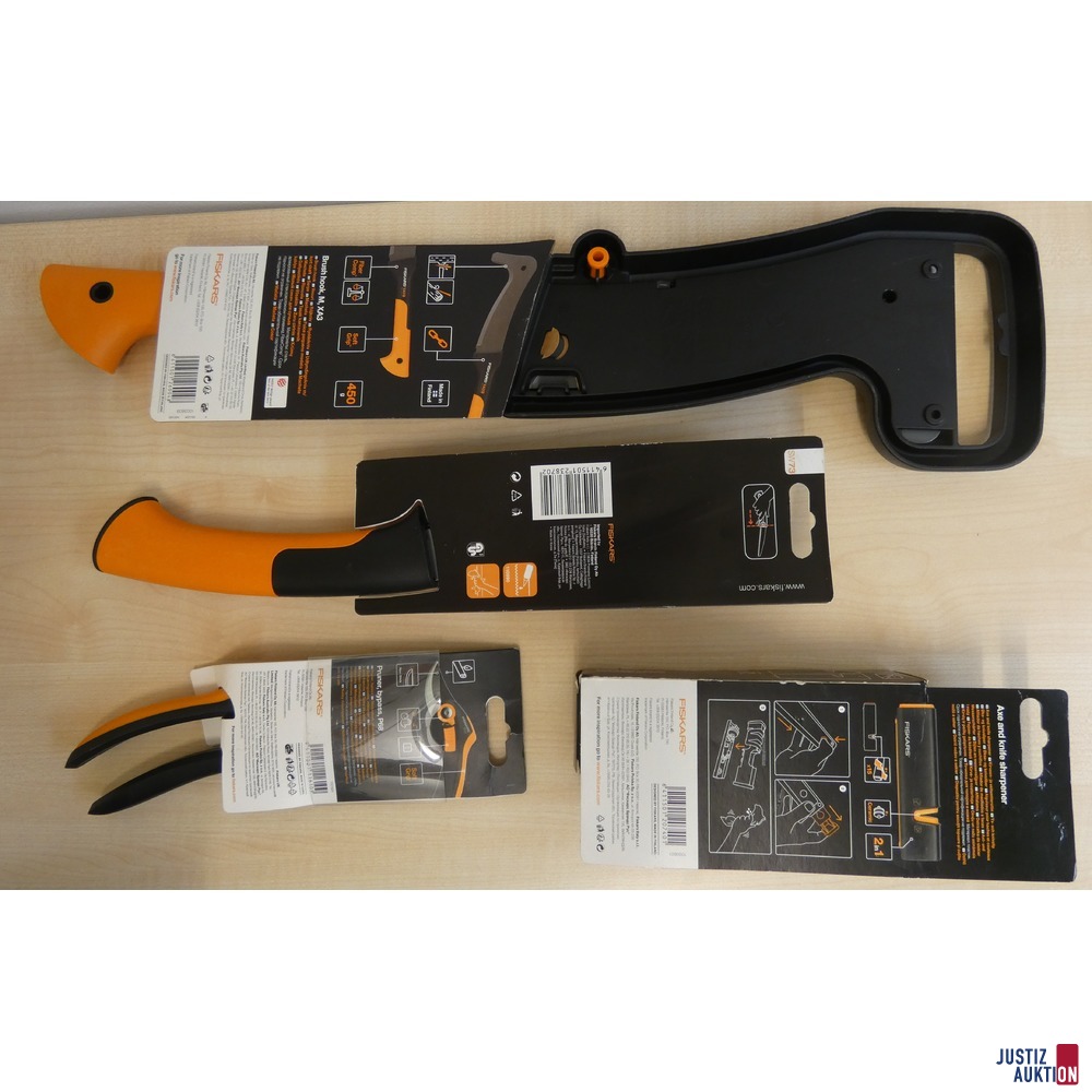 Fiskars Gartenwerkzeuge in OVP