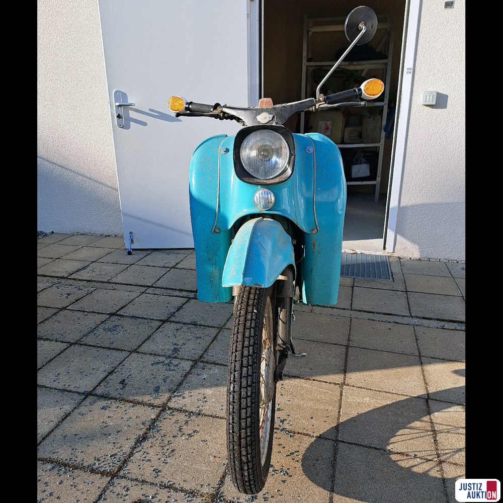 Simson Schwalbe Moped – foto 2 – kavel bij Justiz-Auktion