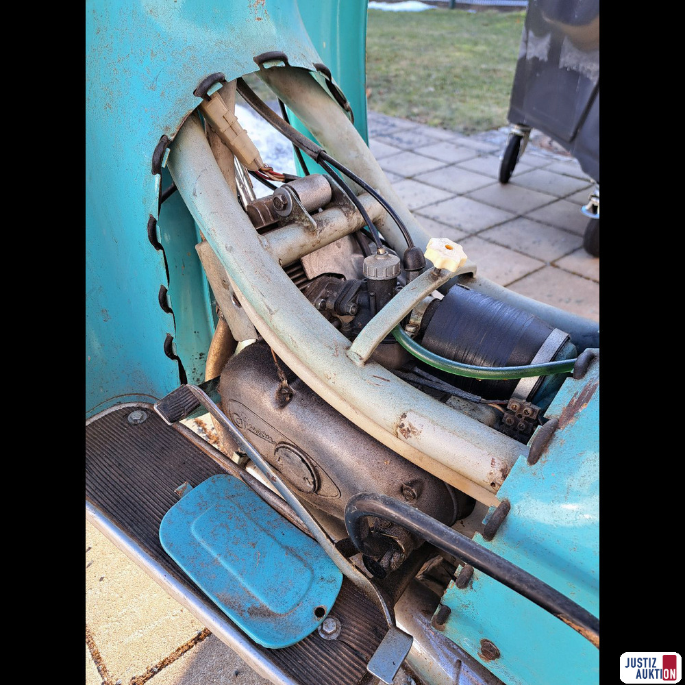Simson Schwalbe Moped – foto 4 – kavel bij Justiz-Auktion