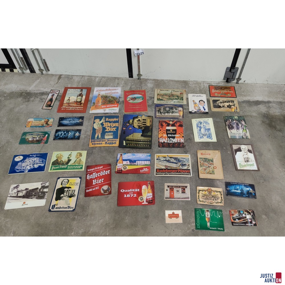 163-25 Metallschilder Starbild