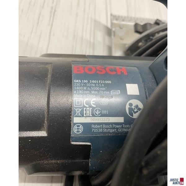 169-25 Kreissäge Bosch typ