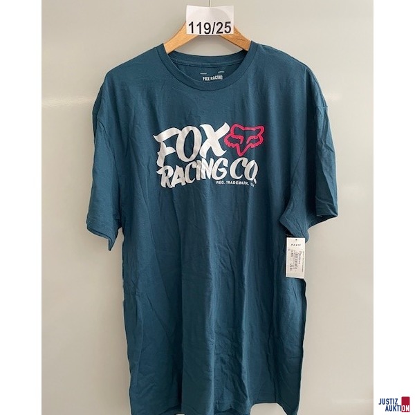 119-25 FOX Shirt petrolfarben