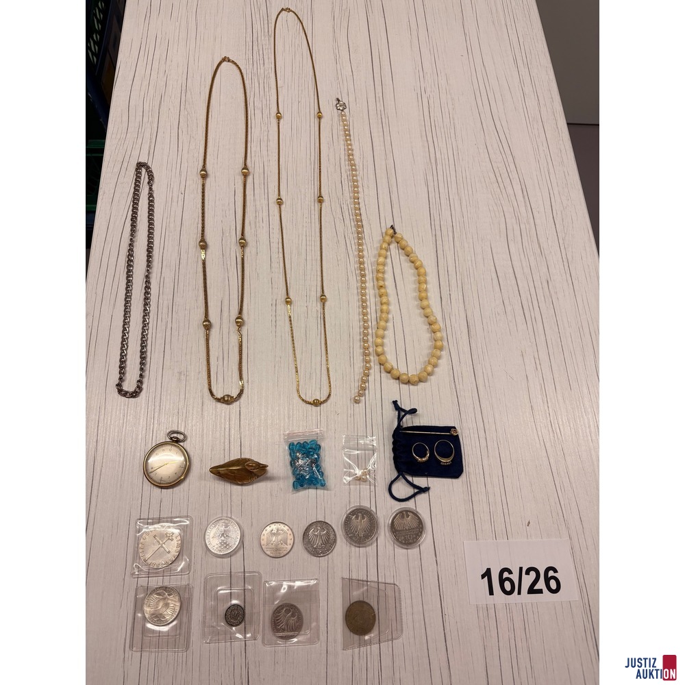 16-2026 M&uuml;nzen-Schmuck-Konvolut start