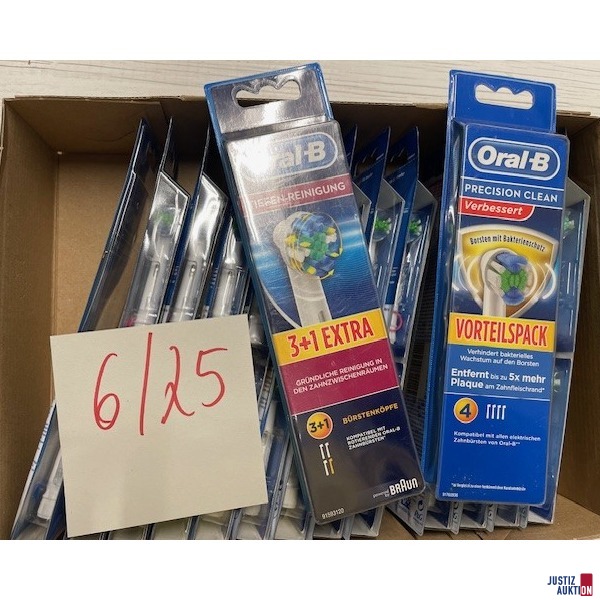 58 St&uuml;ck Zahnb&uuml;rstenaufs&auml;tze