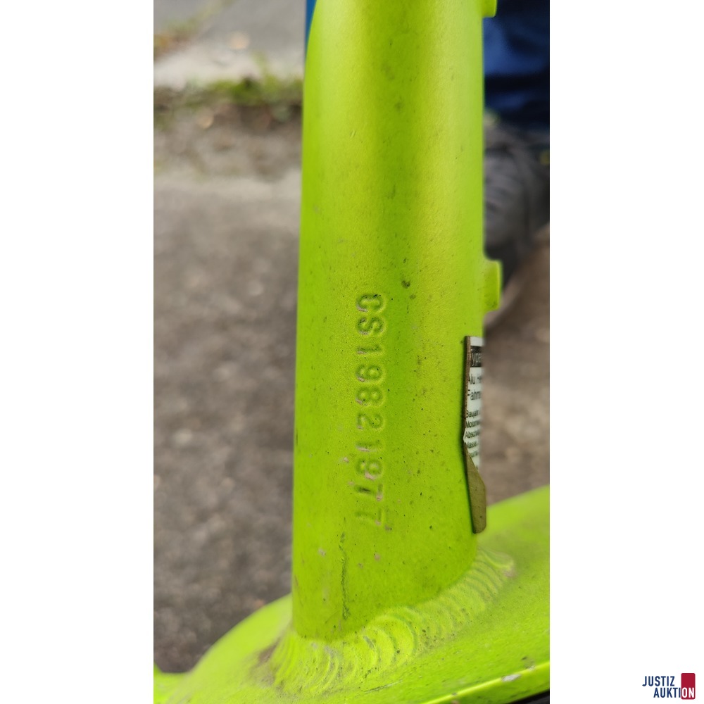 160-25 E-Bikerahmennummer