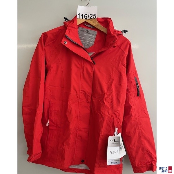 116-25 Funktionsjacke Blue Wave
