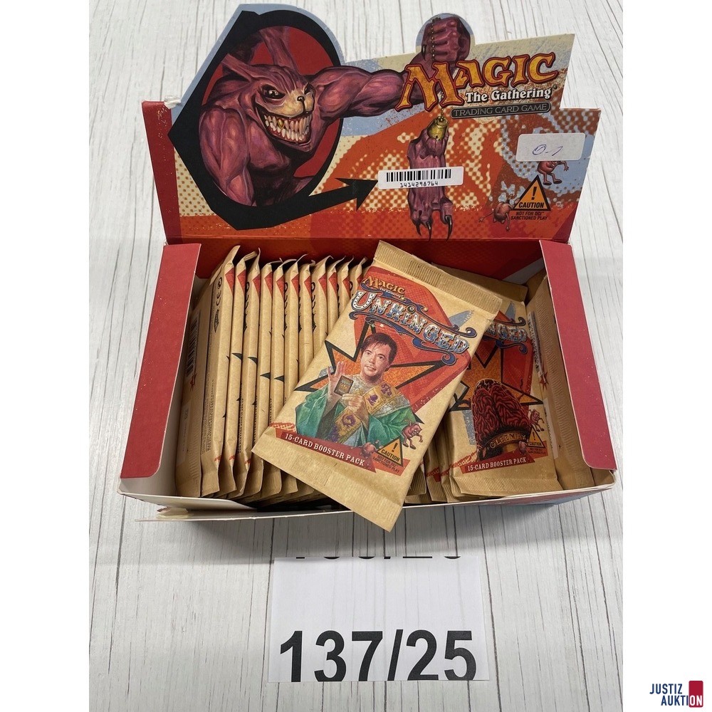 137-25 Magic Karten Boosterpack start