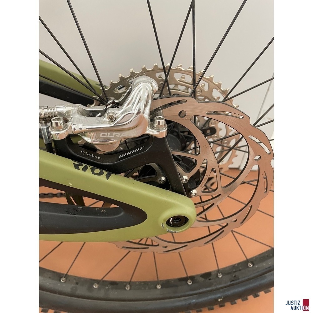 Scheibenbremse hinten