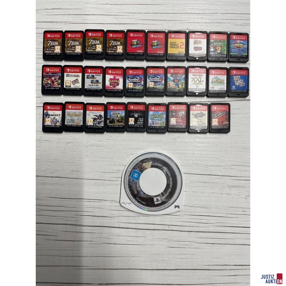 Konvolut Spiele oben