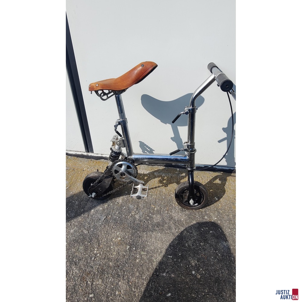 Bonsai-Fahrrad detail