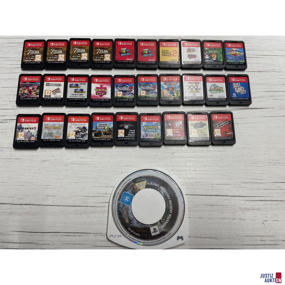 Konvolut Spiele start