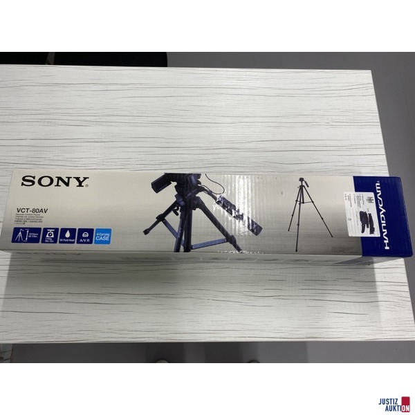 Sony Kamerastativ Verpackung