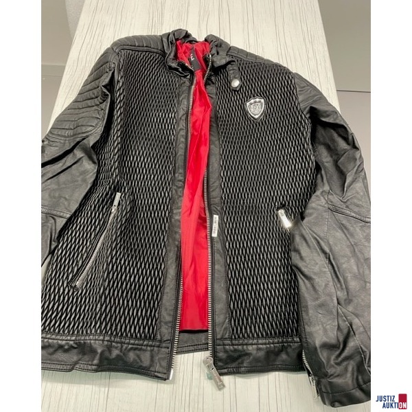 Kunstlederjacke