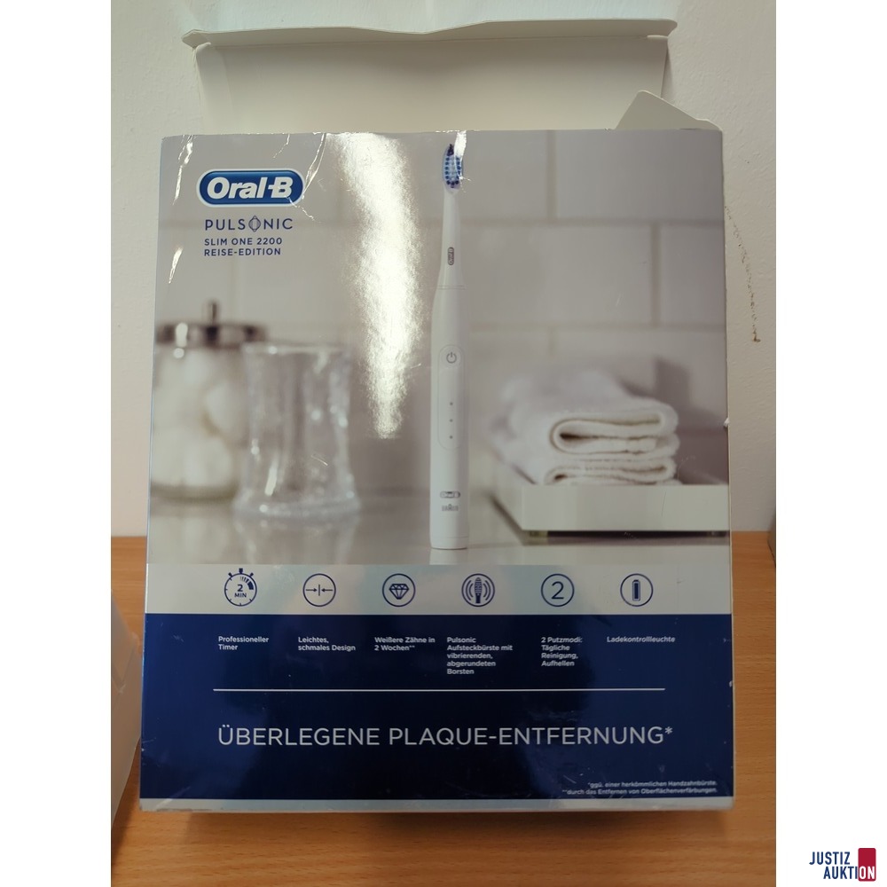 Rückseite der Verpackung mit Merkmalen