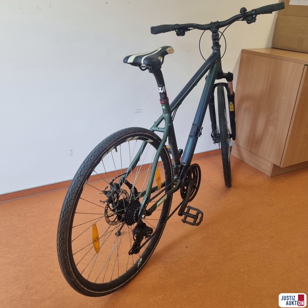 Fahrrad von hinten