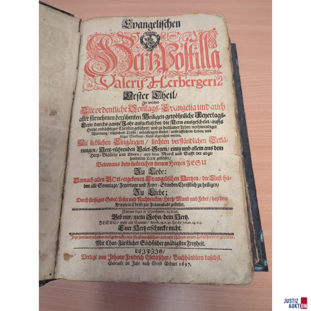 Bezeichnung des Buches