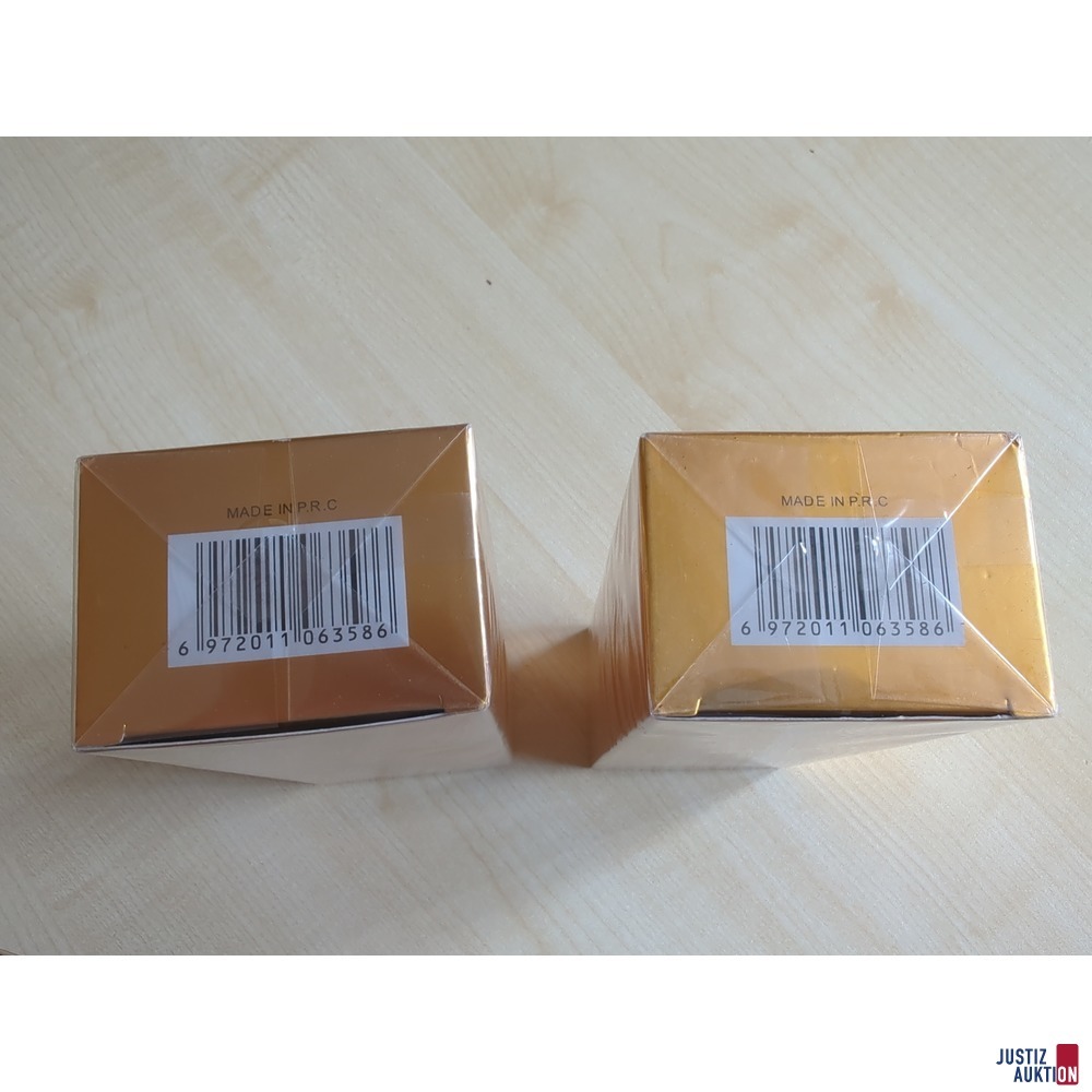 Unterseite der Verpackung