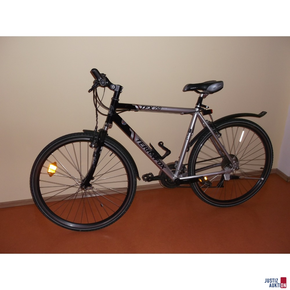 Fahrrad von links