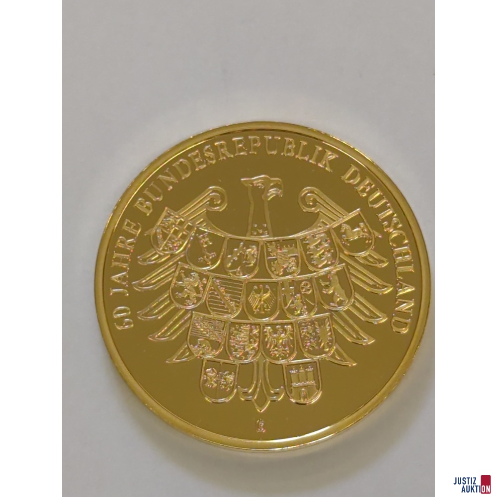 Münze ohne Hülle/ Kapsel