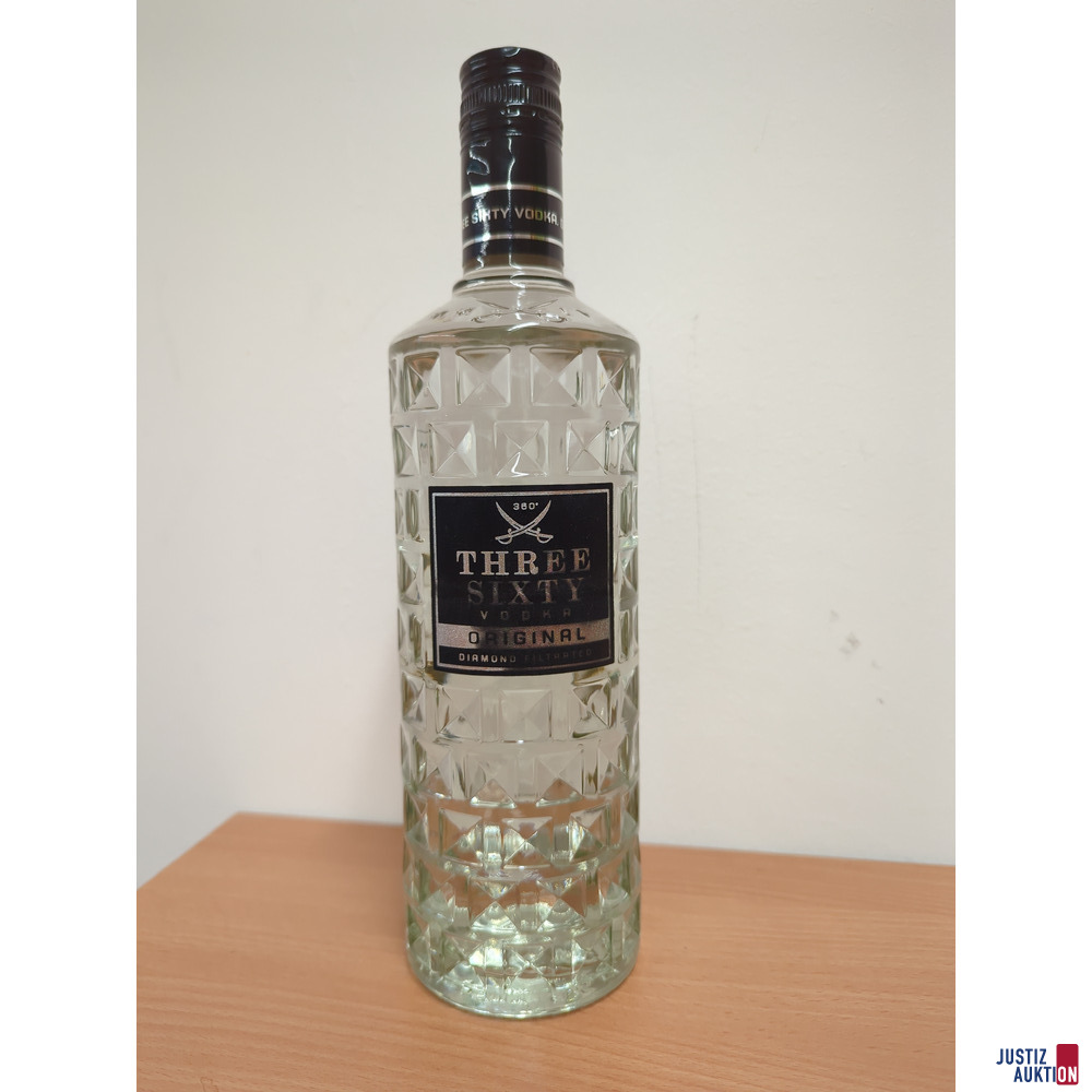 1 Flasche Wodka und 1 Flasche Likör – foto 2 – kavel bij Justiz-Auktion, Zwickau