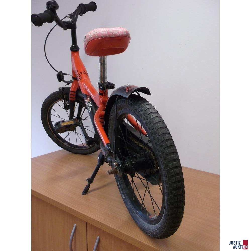 Fahrrad von hinten