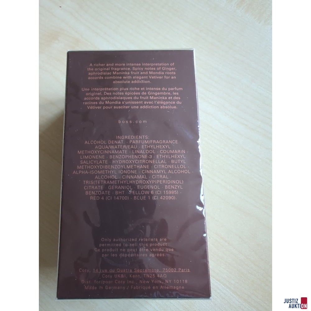 Test auf Verpackung