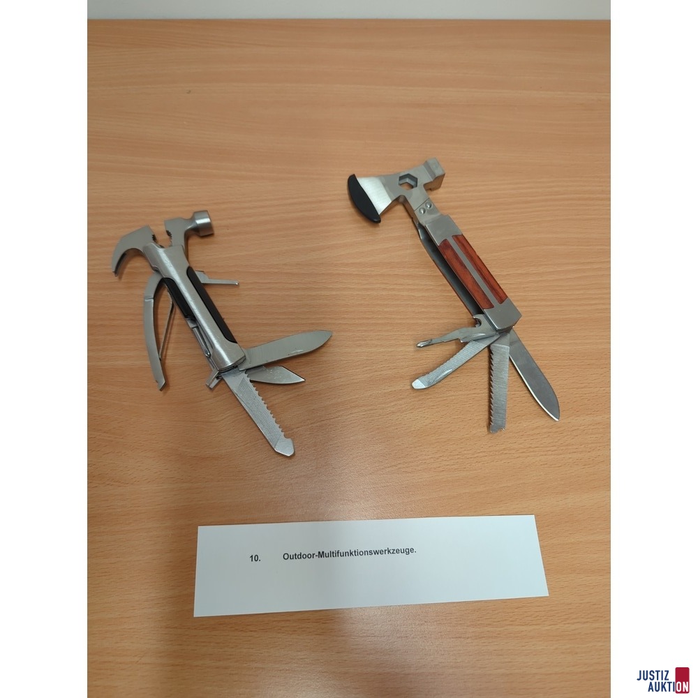2 Outdoor-Multifunktionswerkzeuge