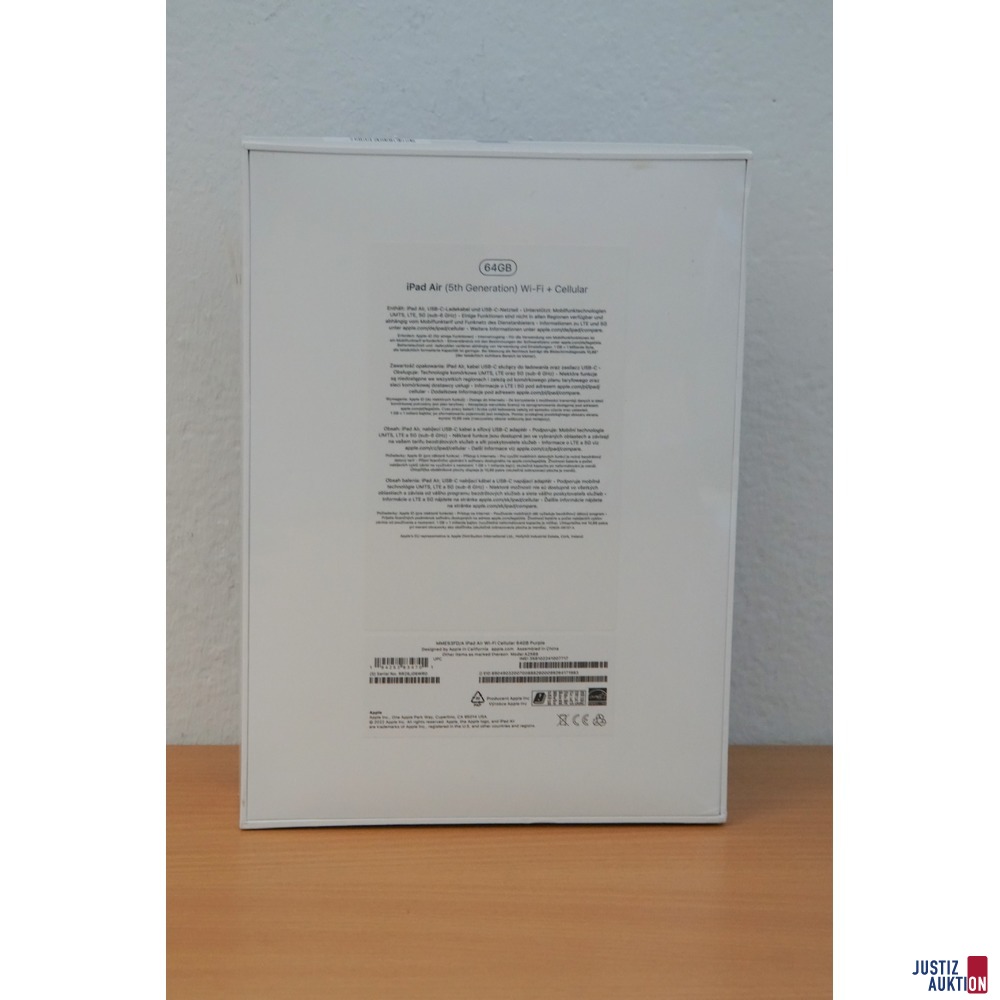 Verpackung Rück