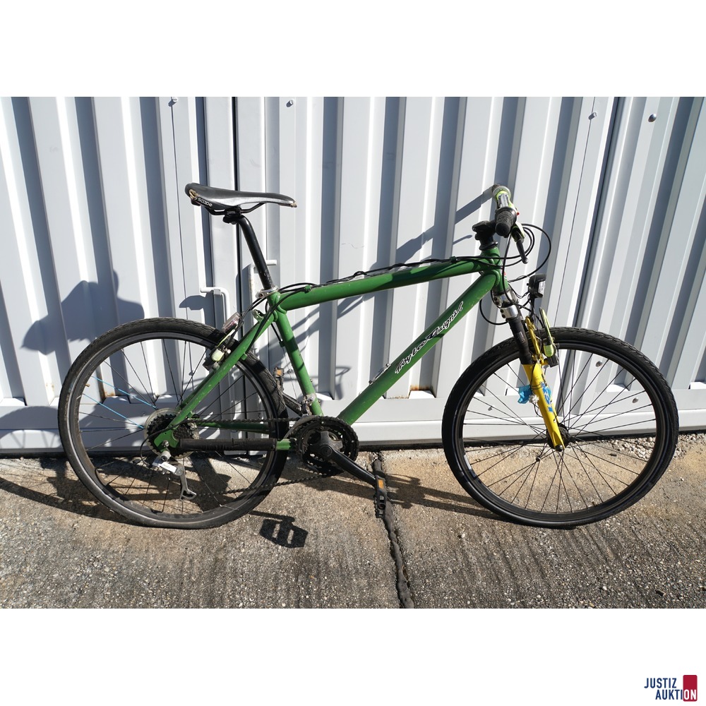 Komplettansicht Fahrrad