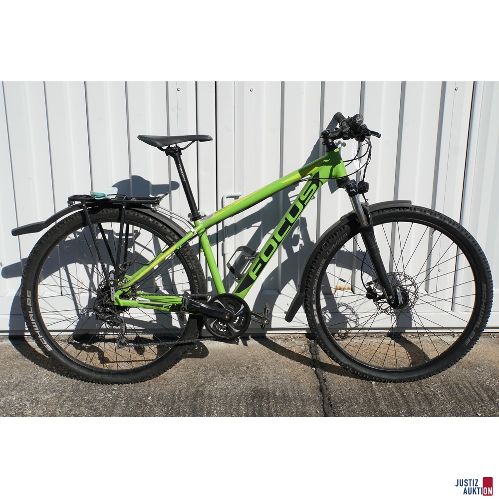 Komplettansicht Fahrrad