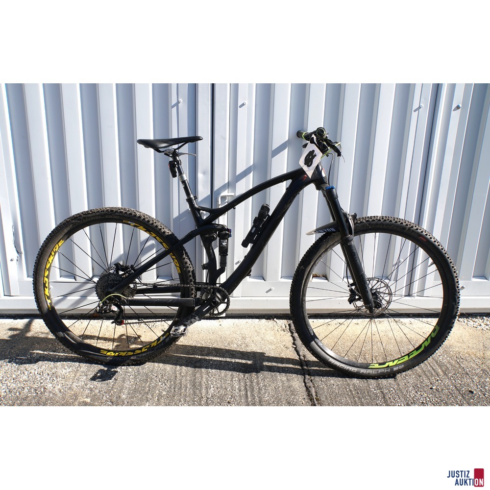 Komplettansicht Fahrrad