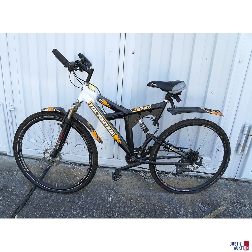 Komplettansicht Fahrrad