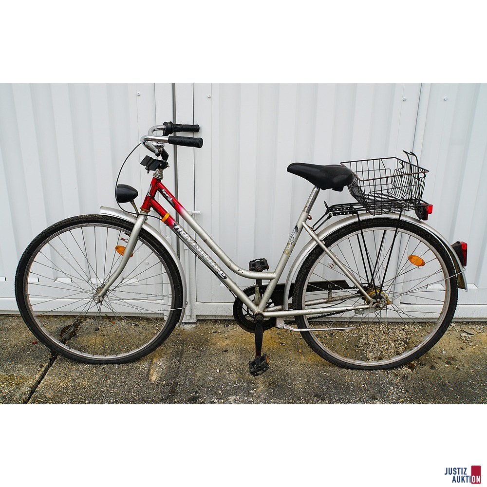 Komplettansicht Fahrrad