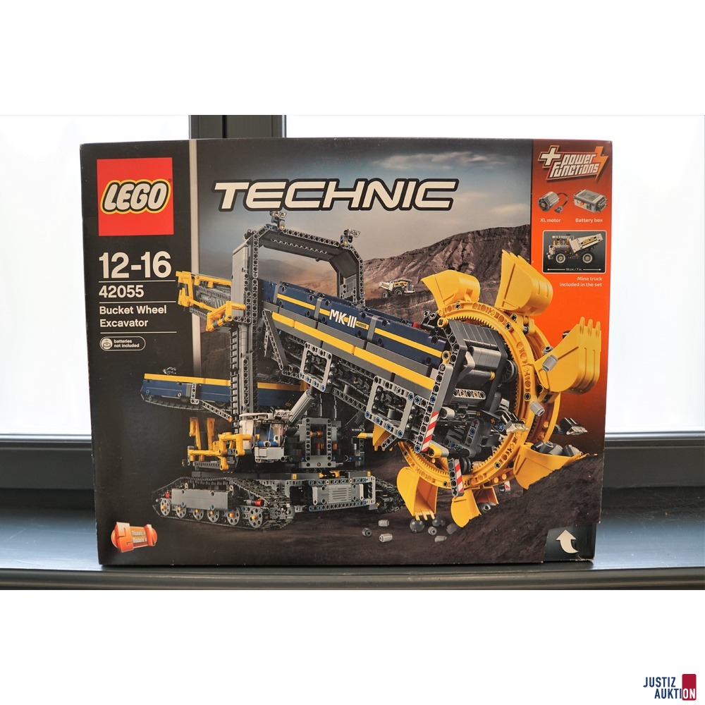 Rund ned arkiv Torden LEGO Schaufelradbagger - 42055 (#171952) | Justiz-Auktion