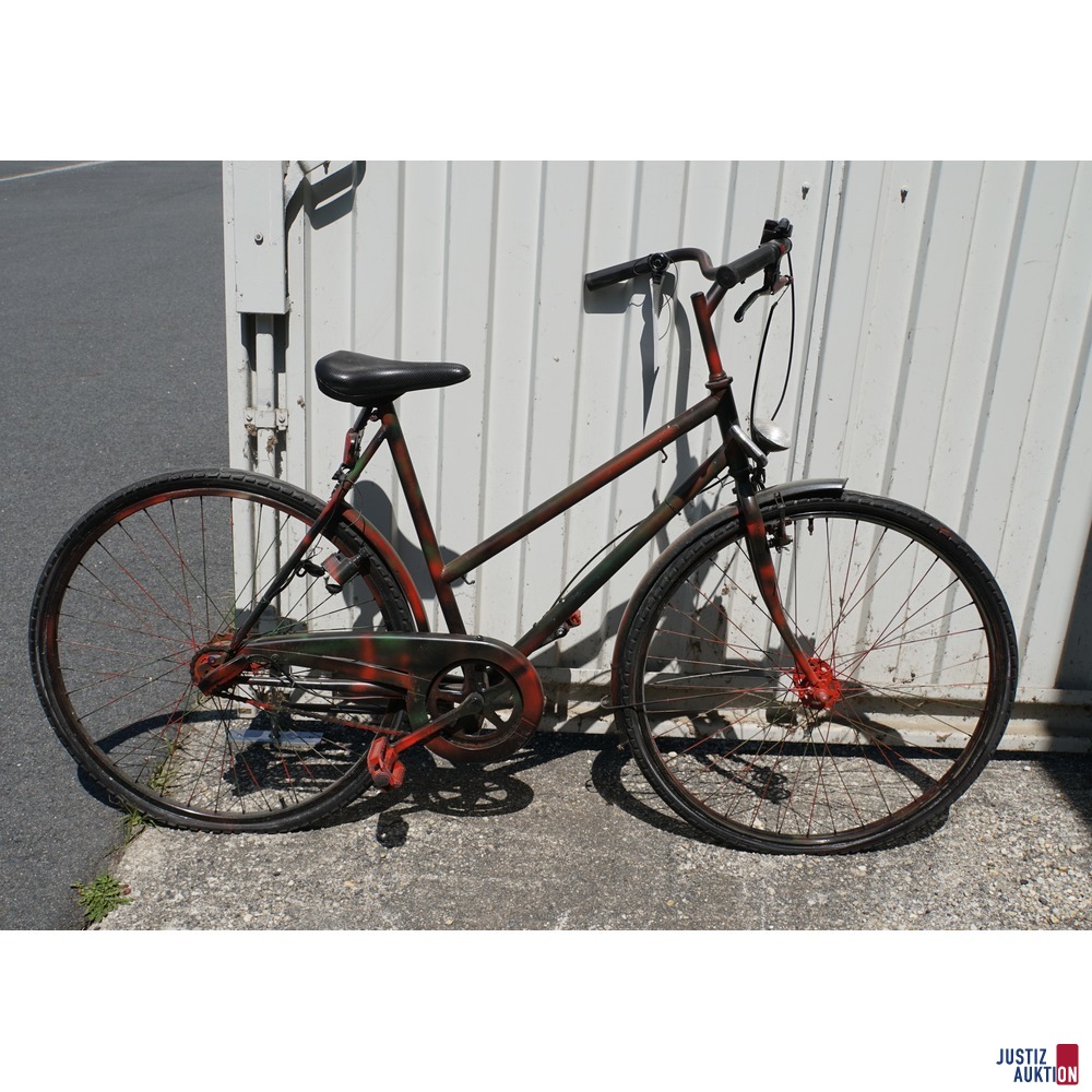 Komplettansicht Fahrrad