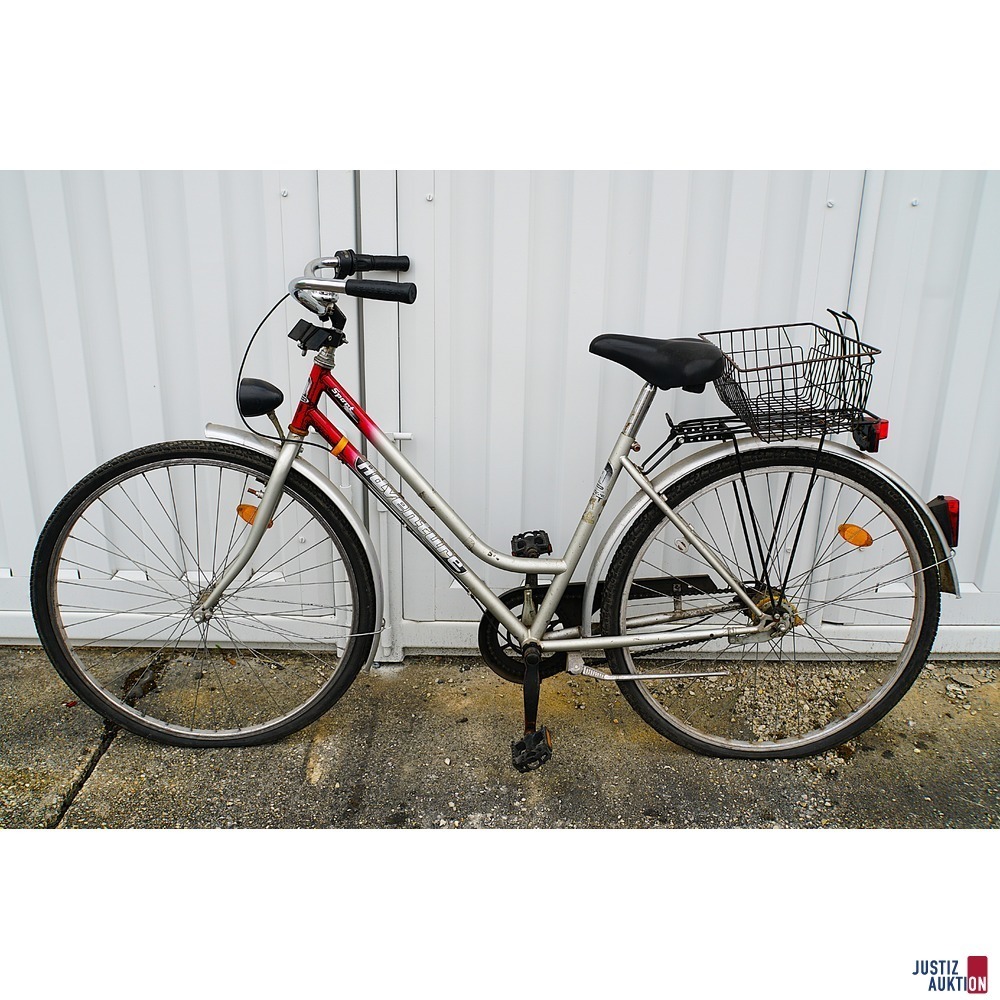 Komplettansicht Fahrrad