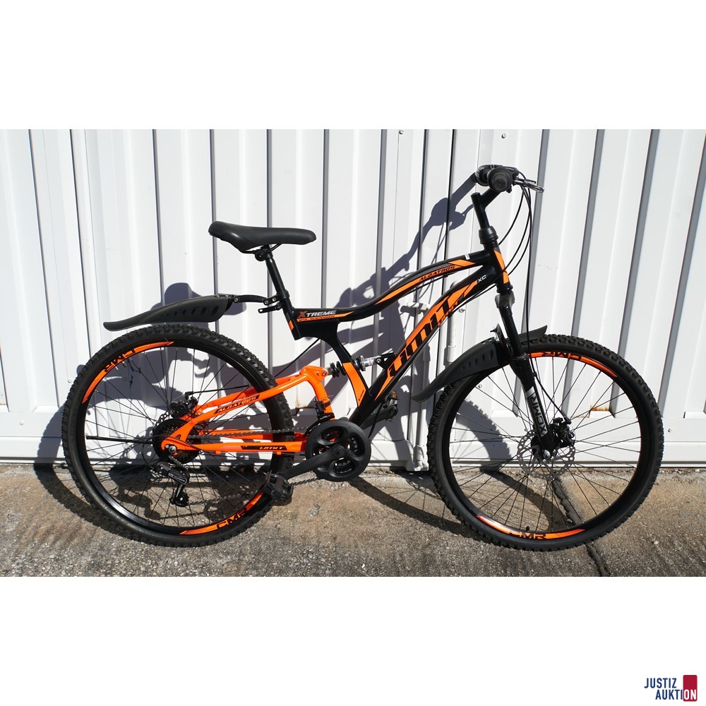 Komplettansicht Fahrrad