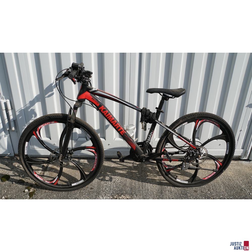 Komplettansicht Fahrrad