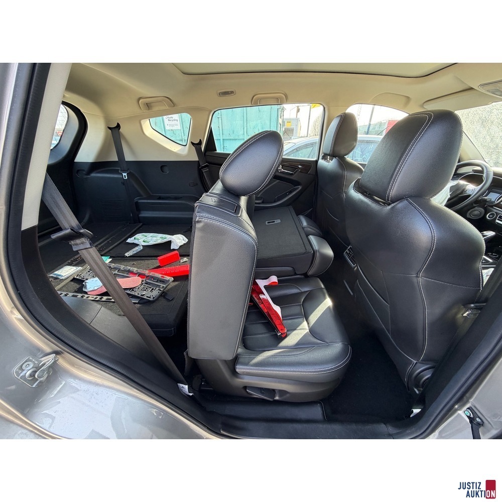 Fahrzeuginnenraum hinten