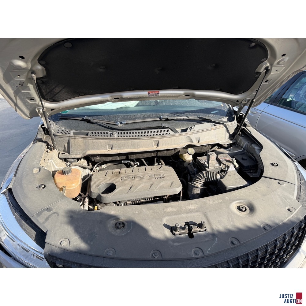 Blick in den Motorraum