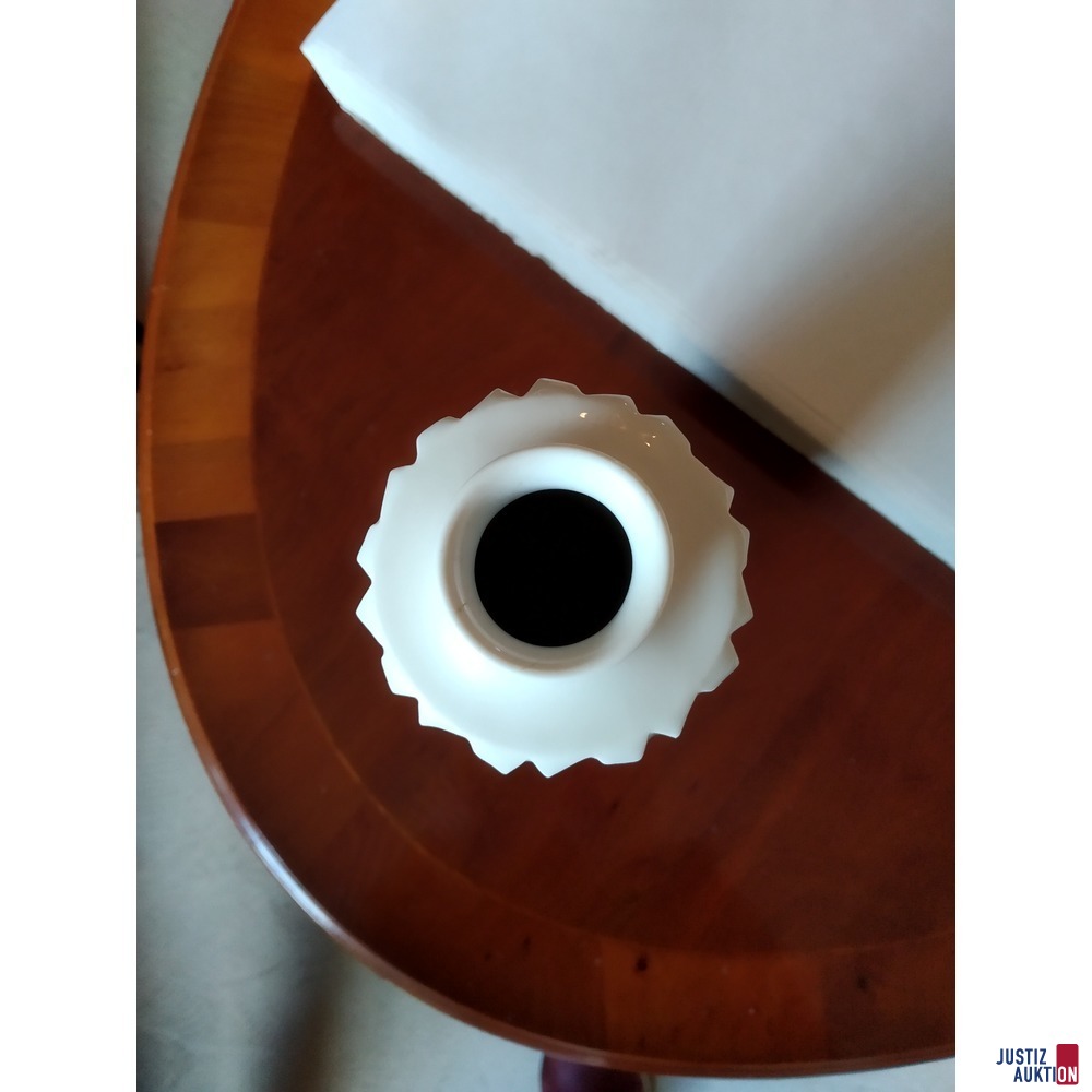 Vase von oben