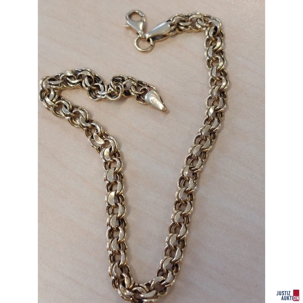 Armband Garibaldi 585&permil; punziert