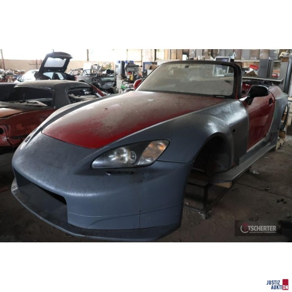 Honda S2000 schwarz-rot