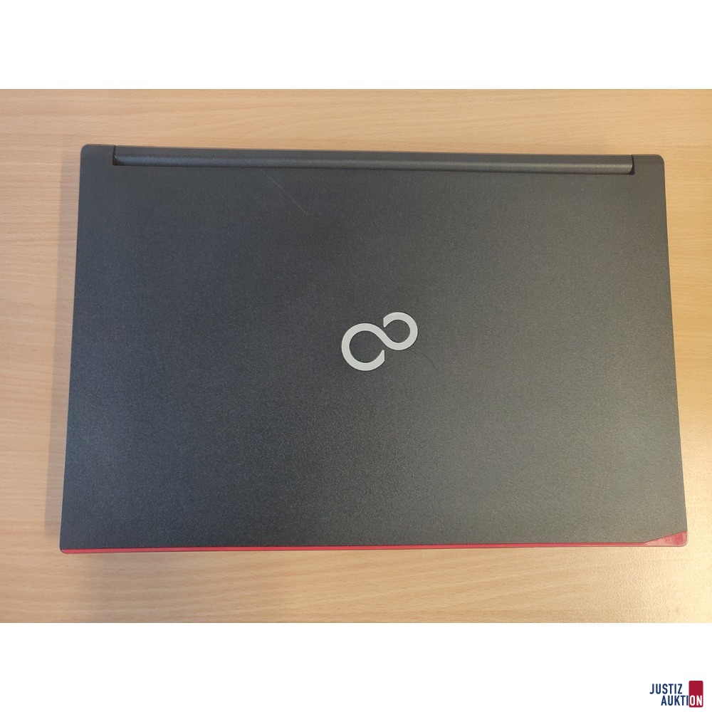 Laptop von oben