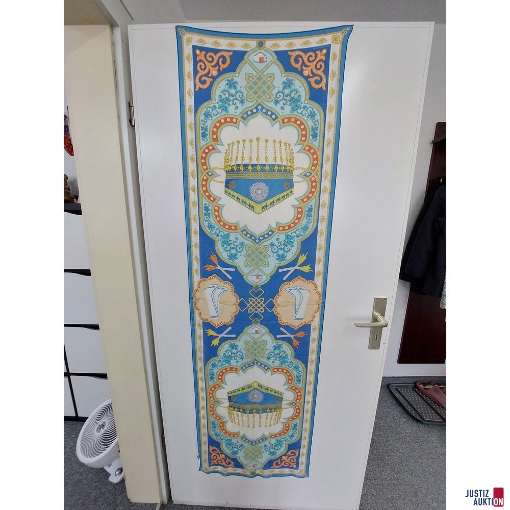 Seidenschal von Shen Yun - Mongolian Hospitality Silk Scarf