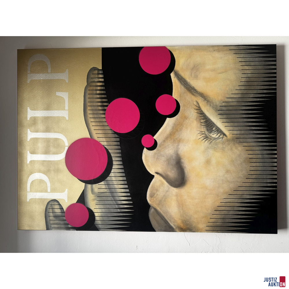 Bild &quot&semi;Punk Pink Pulp&quot&semi; von Ettore Albert