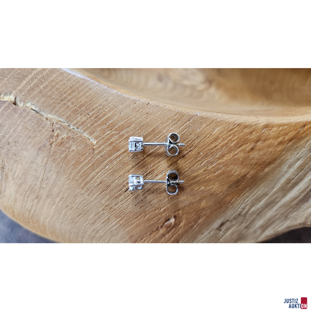 Ohrstecker und Anhänger – kavel bij Justiz-Auktion, Untergriesbach (GV-Büro)