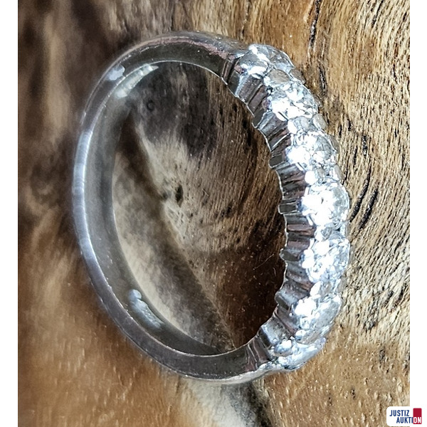 Platin-Ring – kavel bij Justiz-Auktion, Untergriesbach (GV-Büro)